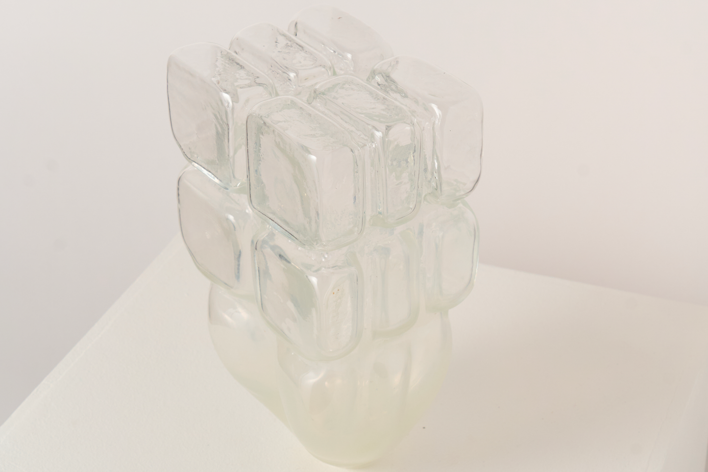 Artwork by Anni Eckerman - Glas formed by wood white