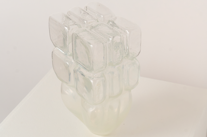 Artwork by Anni Eckerman - Glas formed by wood white
