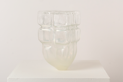 Artwork by Anni Eckerman - Glas formed by wood white