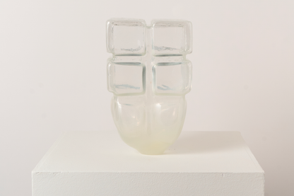 Artwork by Anni Eckerman - Glas formed by wood white