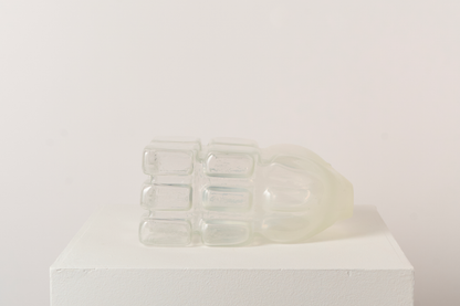 Artwork by Anni Eckerman - Glas formed by wood white