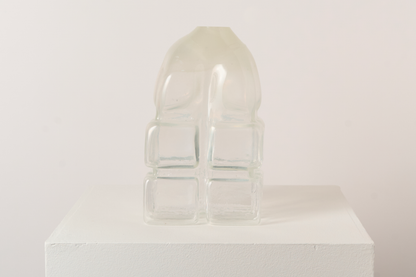 Artwork by Anni Eckerman - Glas formed by wood white