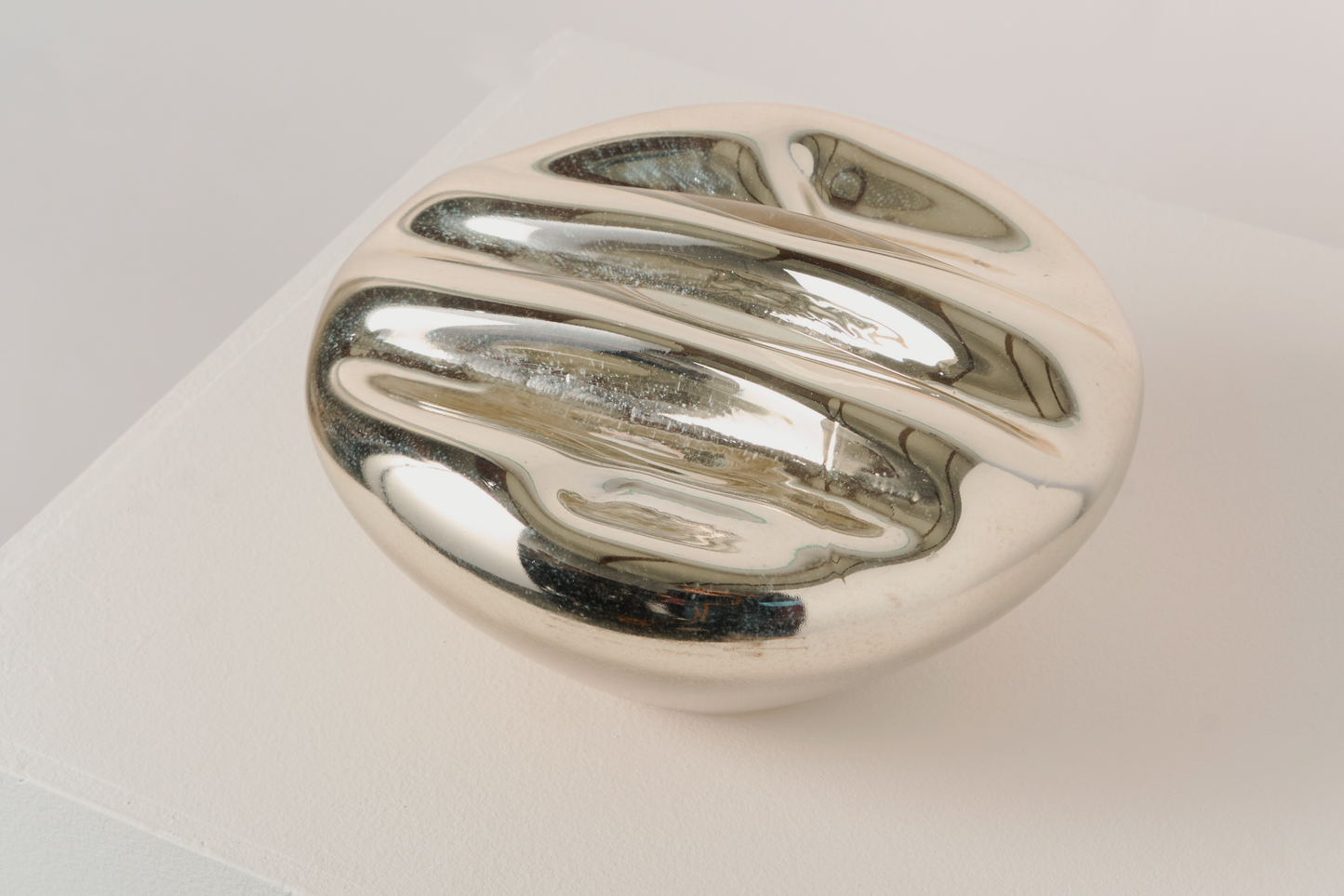 Artwork by Lisa Hartwig Ericson - Glas sculpture metallic