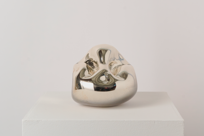 Artwork by Lisa Hartwig Ericson - Glas sculpture metallic