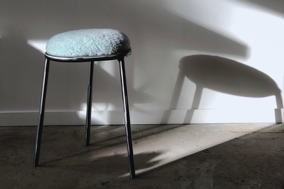 Artwork by Maud Paul - stool light blue