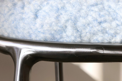 Artwork by Maud Paul - stool light blue