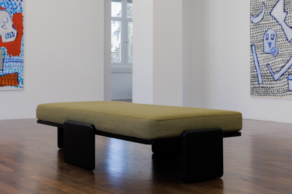 NANA Daybed - Bouclé retro grün