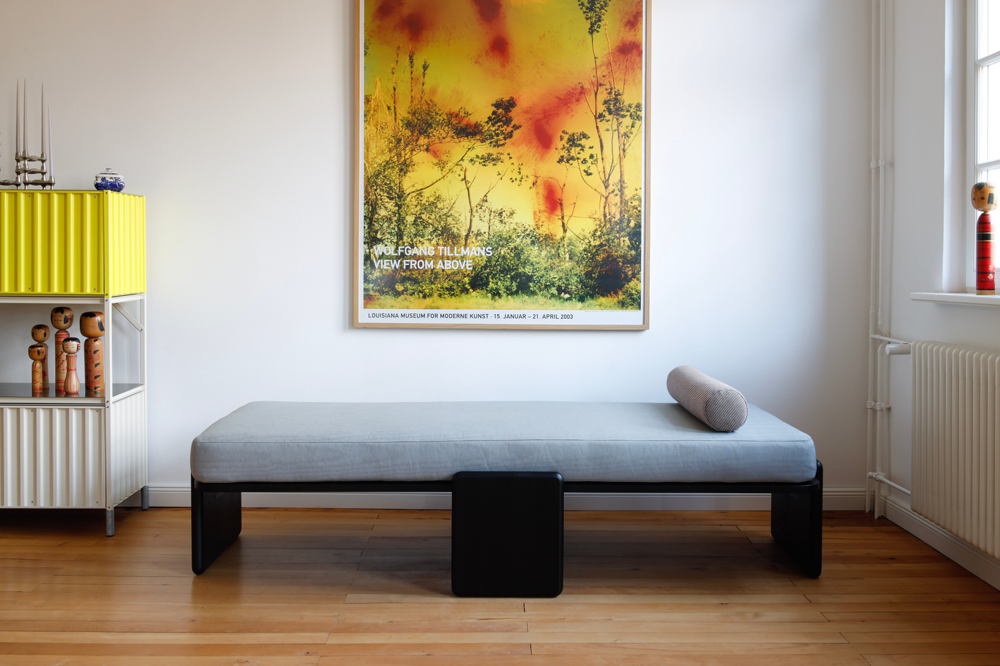 NANA Daybed - Moire silver grey (kvadrat)