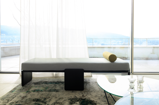 NANA Daybed - Moire silver grey (kvadrat)