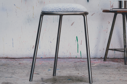 Hocker Fusette - hellblau