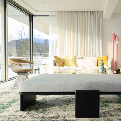 NANA Daybed Moiré silver grey