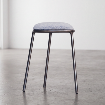Stool Fusette light blue