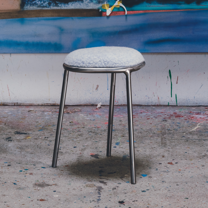 Stool Fusette light blue
