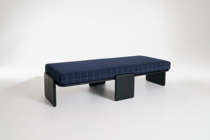 NANA Daybed - Suit blue / white (by kvadrat)