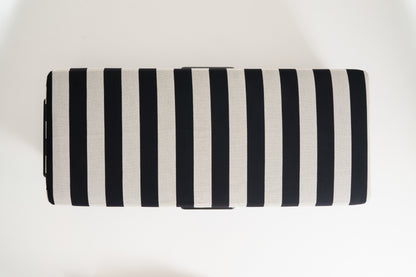 NANA Daybed - Stripes black / cotton white (by kvadrat / Raf Simons)